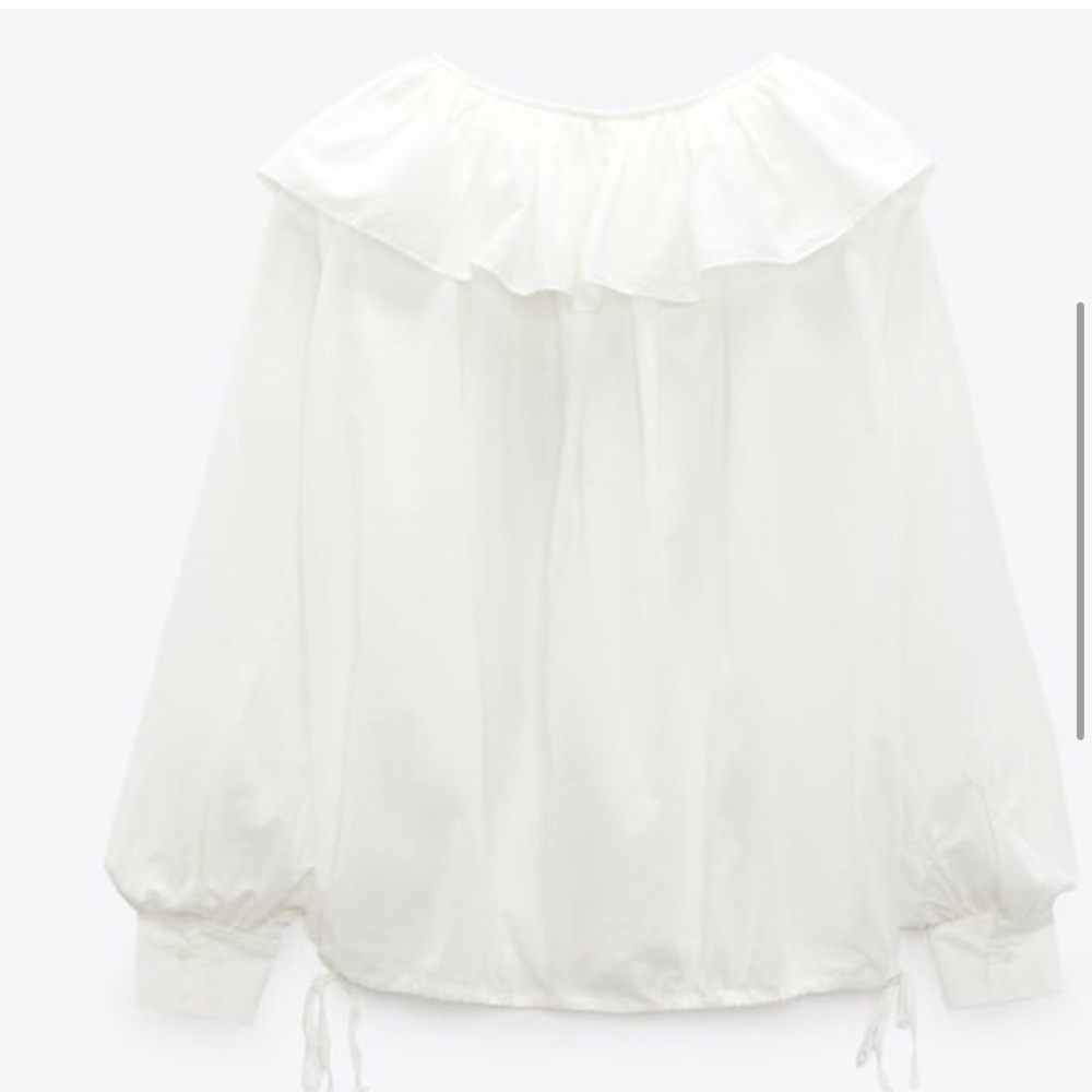 NWT cotton zara blouse - Picture 5 of 5